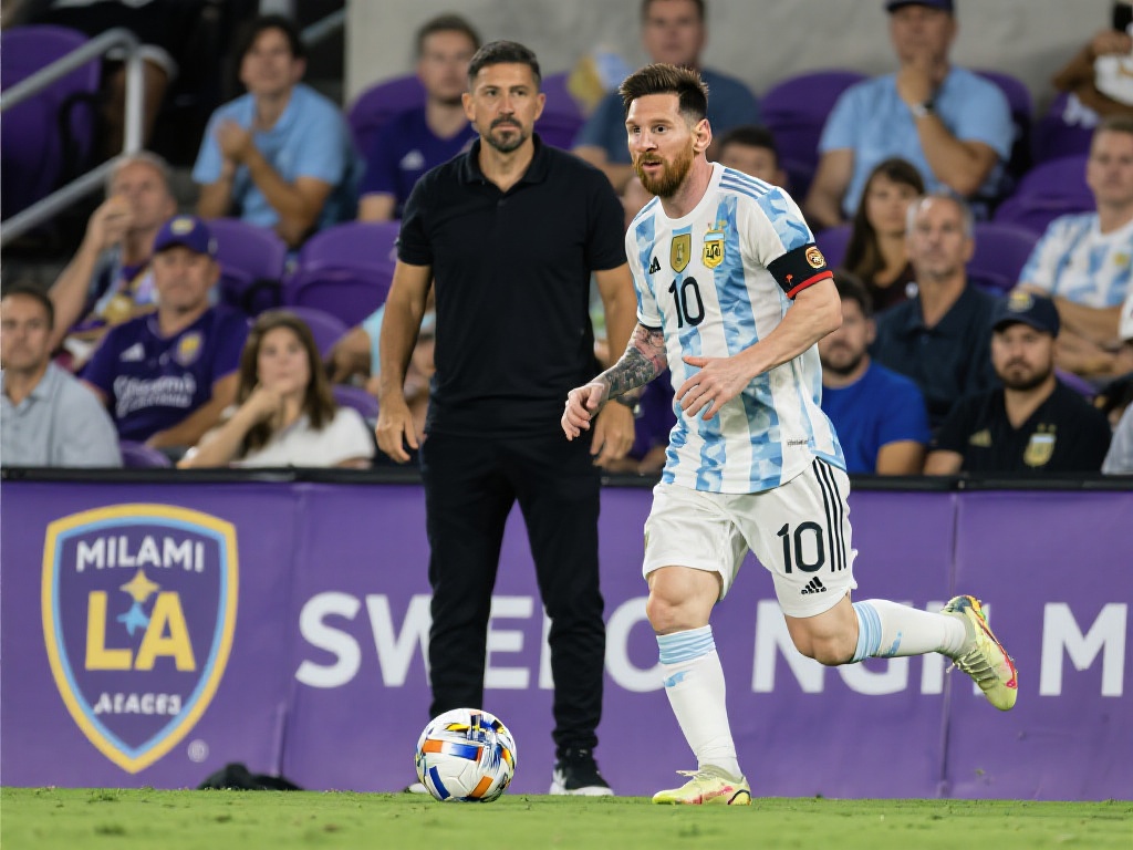 斯卡洛尼亲临洛杉矶vs迈阿密比赛,关注梅西表现 作为阿根廷国家队的掌舵人,斯卡洛尼肩负着