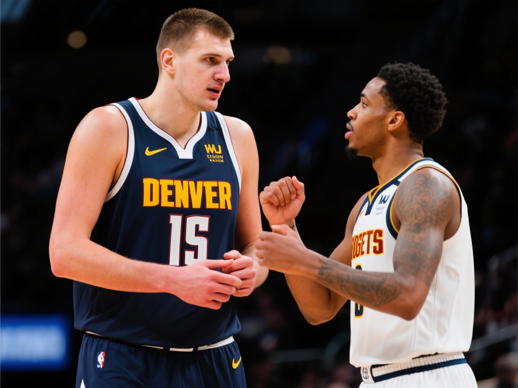 约基奇盛赞布劳恩:细节处理精准,决策能力显著提升 在NBA赛场上,球员的成长与团队的默契往